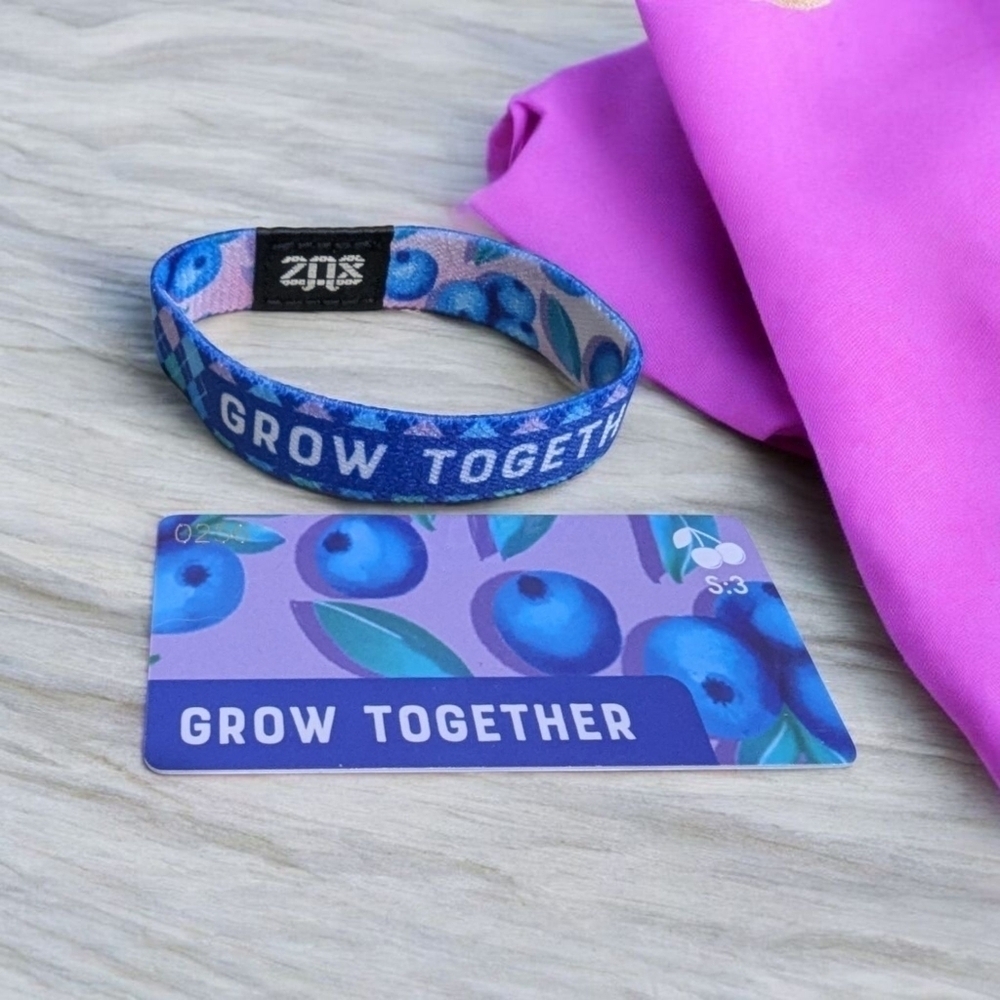 🤡 Zox *Grow Together* Season 3 Single Wristband  #256 Free If Added To Bundle